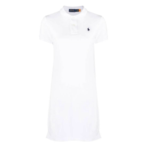 Polo Ralph Lauren embroidered-pony polo dress