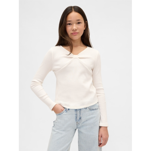 Gap Kids Bow-Neck T-Shirt