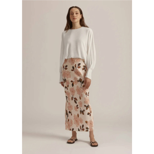 Favorite Daughter josie midi skirt in bare roses