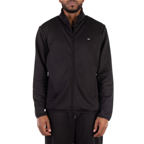 Rains mens black sintra fleece jacket