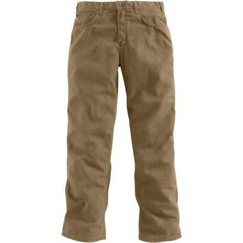 Mens Carhartt Big & Tall FR Loose Straight Canvas Pant