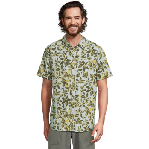 Prana Lost Sol Printed Short Sleeve Shirt Standard Fit