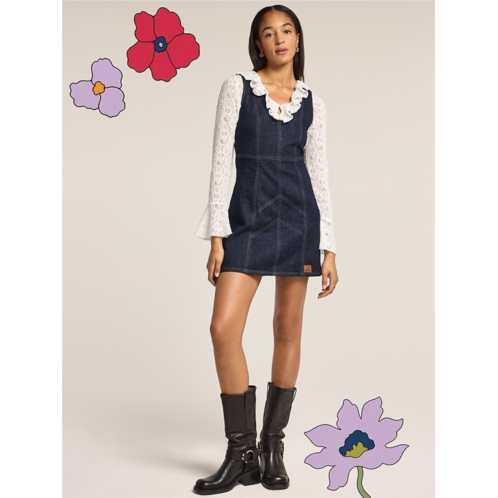 Old Navy x Anna Sui Sleeveless Denim Mini Dress