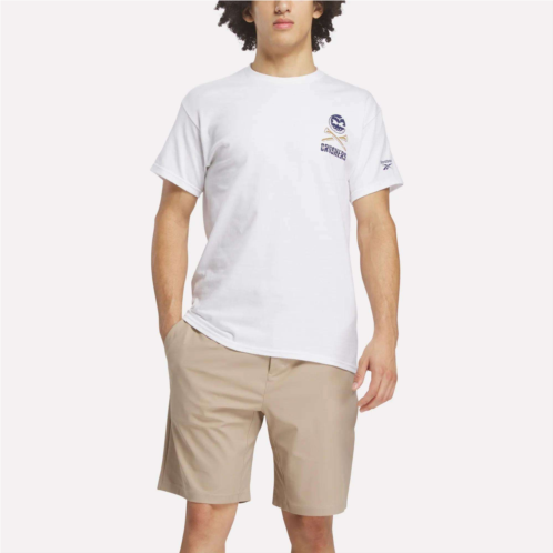 Reebok Mens Crushers Stacked Logo Tee