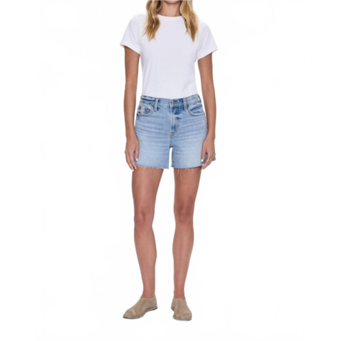 PISTOLA kennedy relaxed mid rise cut off shorts in normandy vintage