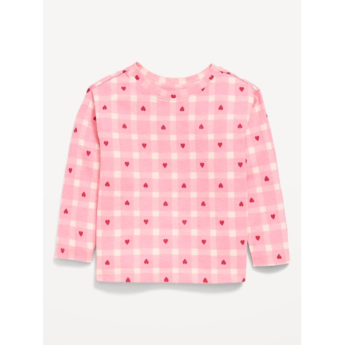 OldNavy Printed Long-Sleeve T-Shirt for Toddler Girls