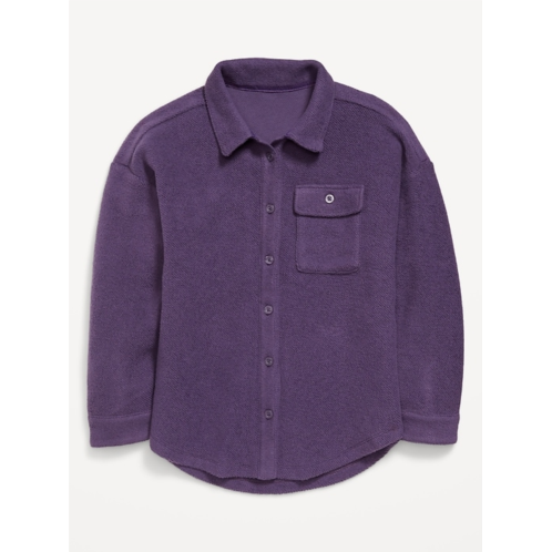 OldNavy Cozy Oversized Shacket for Girls