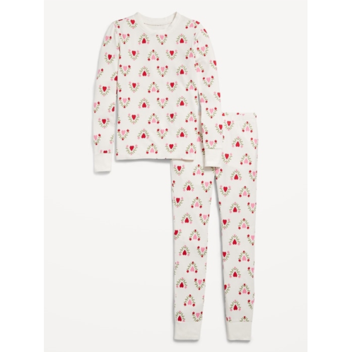 OldNavy Printed Snug-Fit Graphic Pajama Set for Girls
