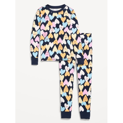 OldNavy Printed Gender-Neutral Snug-Fit Pajama Set for Kids