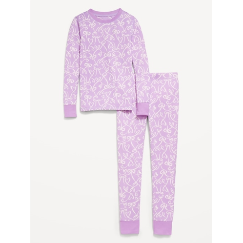 OldNavy Printed Snug-Fit Graphic Pajama Set for Girls