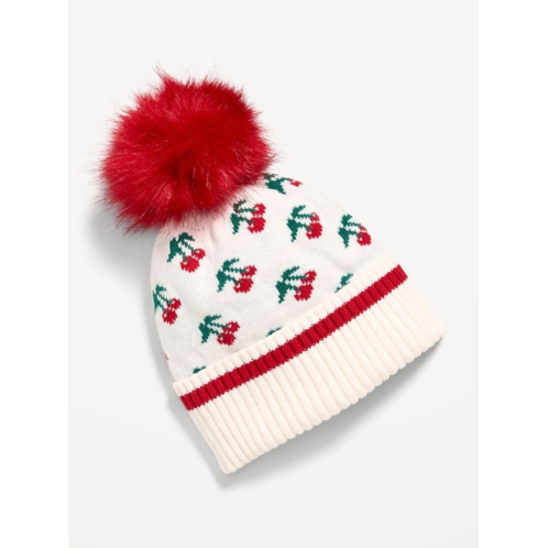 OldNavy Printed Beanie for Girls