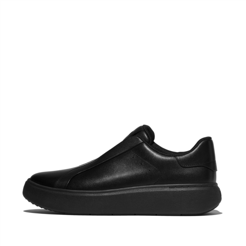 Fitflop Leather Slip-On Sneakers