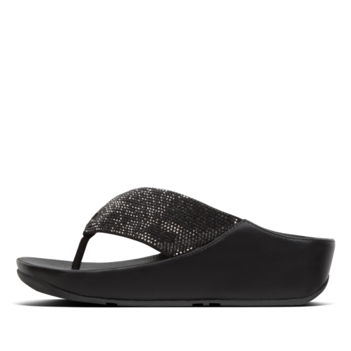 Fitflop Crystal Toe-Post Sandals