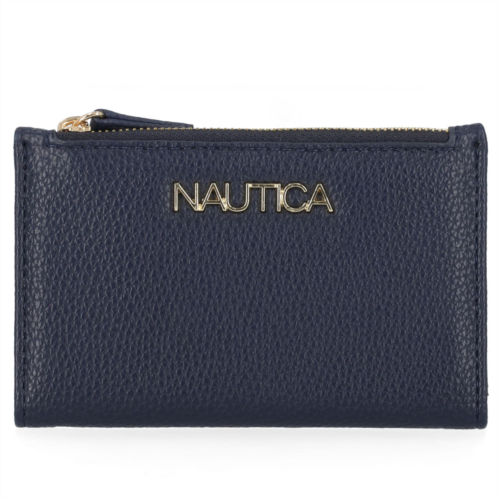 Nautica womens slim zip card case