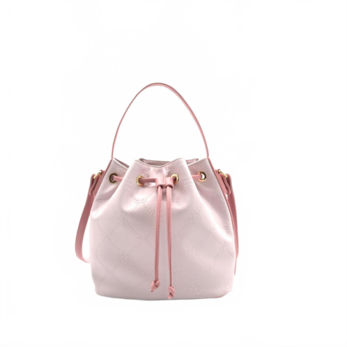 Like Dreams womens mirage bucket top handle crossbody bag in pink