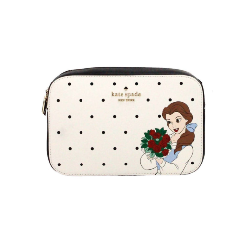 Kate Spade womens beauty and the beast crossbody bag in white