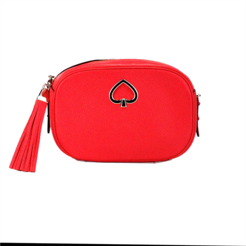 Kate Spade womens kourtney pebble leather crossbody bag in stoplight