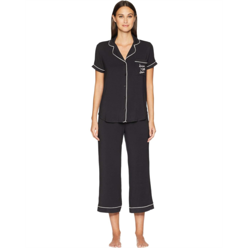 Kate Spade New York Dream a Little Dream Cropped Pajama Set