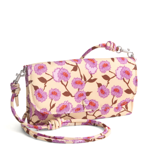 Vera Bradley outlet nylon wildwood wallet crossbody bag