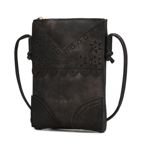 MKF amentia vegan leather crossbody handbag