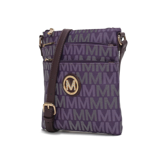 MKF lemuel m signature crossbody bag