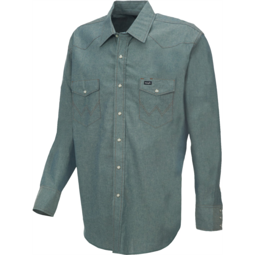 Wrangler Mens Cowboy Cut Long Sleeve Shirt