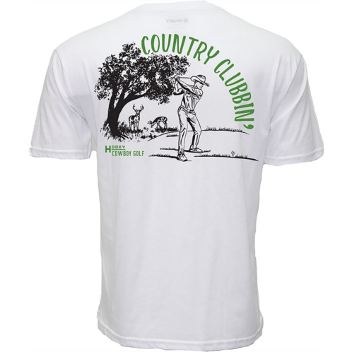 Hooey Mens Country Clubbin Short Sleeve Graphic T-shirt