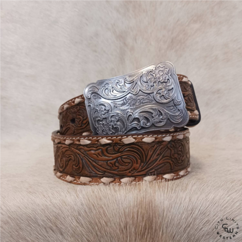 HOOEY womens sonoma belt in tan