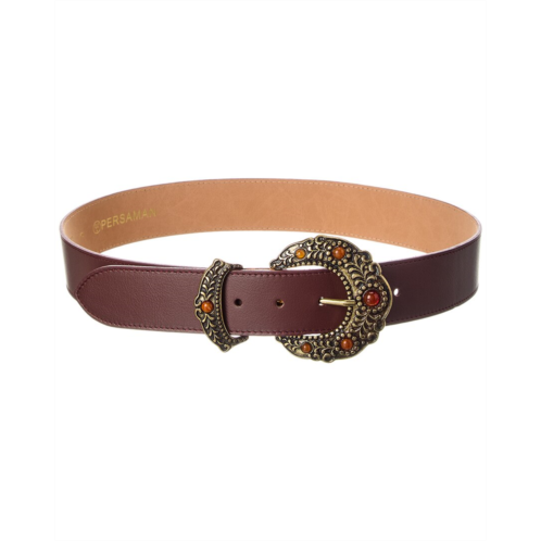 Persaman New York marley leather belt