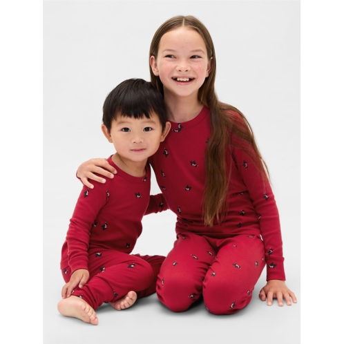 Gap Kids & Baby Organic Brushed Cotton Holiday PJ Set