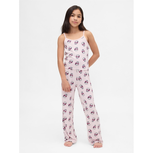 Gap Kids Snoopy Recycled Tank PJ Set