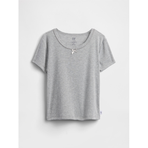 Gap Kids Recycled Pointelle PJ T-Shirt