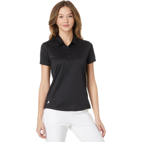 Womens adidas Golf Performance Solid Short Sleeve Golf Polo Shirt