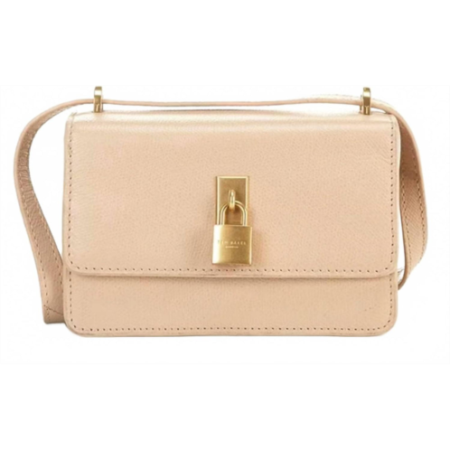 TED BAKER womens ssloane crossbody bag in taupe