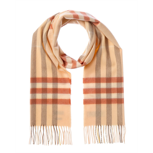 Burberry giant check cashmere scarf