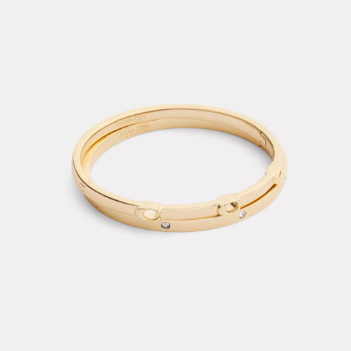 Coach Outlet signature bangle set