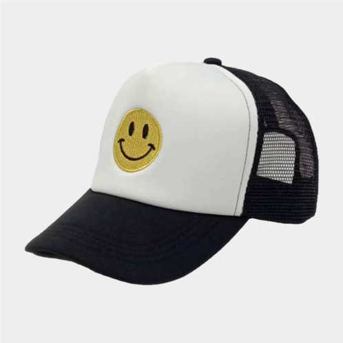 FASHNZFAB smile accented mesh back baseball cap