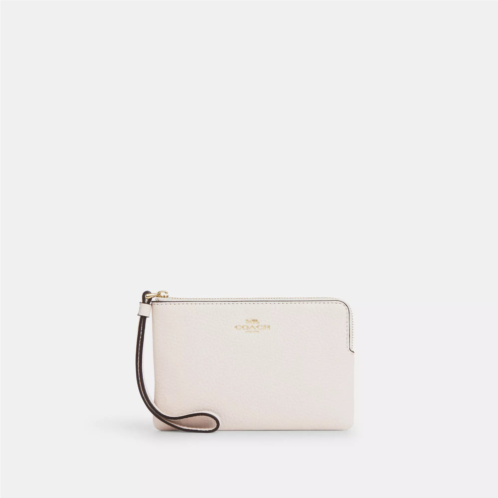 Coach Outlet corner zip wristlet