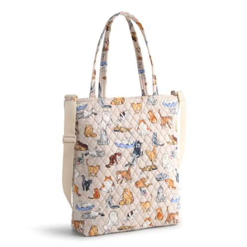 Vera Bradley outlet cotton large north south tote bag