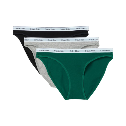 Womens Calvin Klein Underwear Modern Logo Bikini 3-Pack