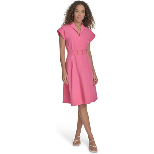 Womens Calvin Klein Commuter Zip Front Aline