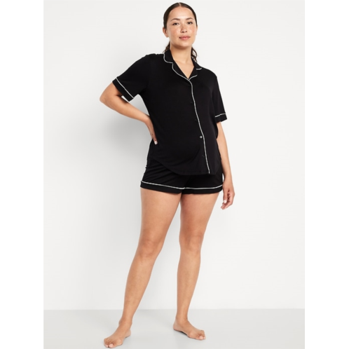 OldNavy Maternity Classic Pajama Short Set