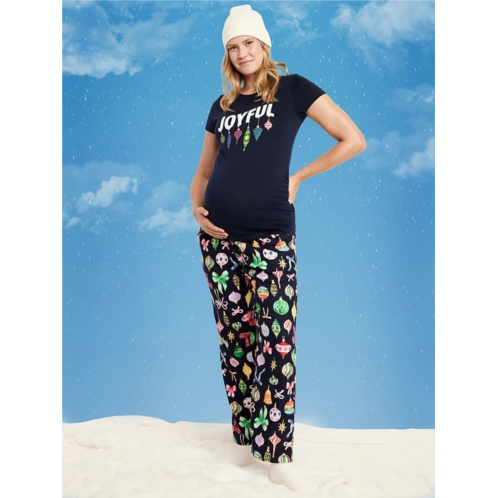 OldNavy Maternity Printed Flannel Pajama Pants
