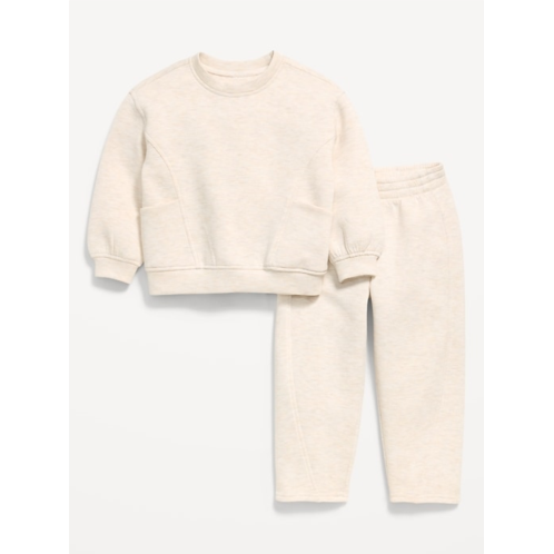 OldNavy Bounce Fleece Crew-Neck and Sweatpants Set for Toddler Girls