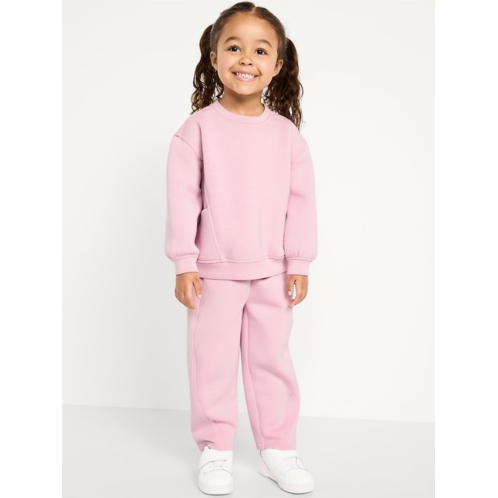 OldNavy Bounce Fleece Crew-Neck and Sweatpants Set for Toddler Girls