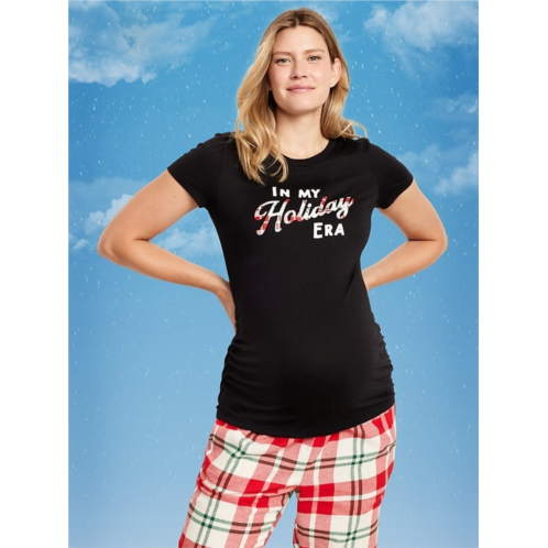 OldNavy Maternity Holiday-Graphic Crew-Neck T-Shirt