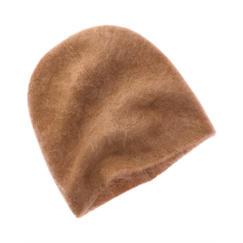 Amicale Cashmere brushed slouch cashmere beanie