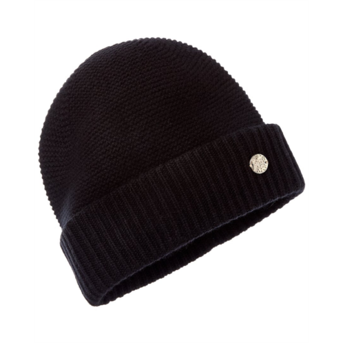 Bruno Magli reverse jersey cuffed cashmere hat