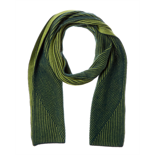 Forte cashmere plaited rib cashmere scarf