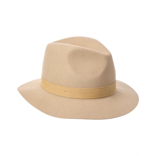 Bruno Magli suede band wool fedora